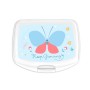 Boîte à Sandwich BlackFit8 Mariposa Plastique Bleu clair (17 x 6 x 14 cm)