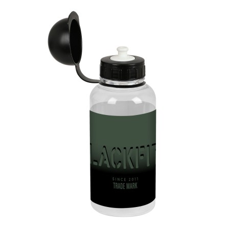 Bouteille d'eau BlackFit8 Gradient Noir Vert militaire PVC (500 ml)