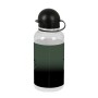 Bouteille d'eau BlackFit8 Gradient Noir Vert militaire PVC (500 ml)