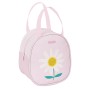 Sac glacière goûter Safta Flor Rose Blanc (19 x 22 x 14 cm)