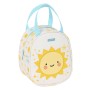 Sac glacière goûter Safta Solete Blanc Jaune (19 x 22 x 14 cm)