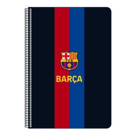 Carnet F.C. Barcelona Bordeaux Blue marine A4