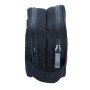 Trousse Fourre-Tout Double F.C. Barcelona Bordeaux Blue marine (21 x 8 x 6 cm)