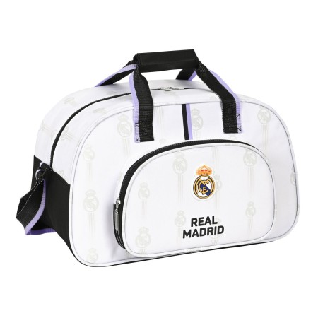 Sac de sport Real Madrid C.F. Noir Blanc (40 x 24 x 23 cm)