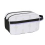 Trousse de Toilette Real Madrid C.F. Noir Blanc (26 x 15 x 12.5 cm)