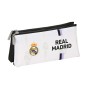 Trousse de Toilette Real Madrid C.F. Noir Blanc (22 x 10 x 8 cm)