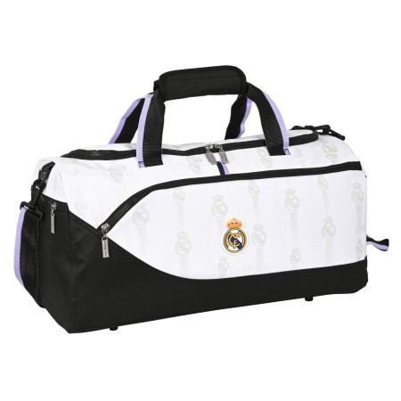 Sac de sport Real Madrid C.F. Noir Blanc (50 x 25 x 25 cm)