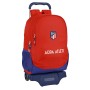 Cartable à roulettes Atlético Madrid Rouge Blue marine (32 x 44 x 16 cm)