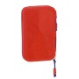 Plumier double Atlético Madrid Rouge Blue marine (28 pcs)