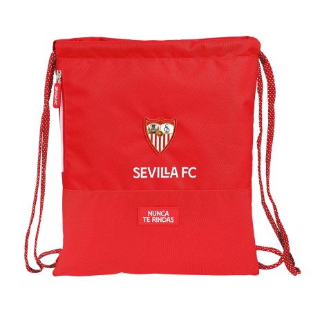 Sac à dos serré par des ficelles Sevilla Fútbol Club Rouge (35 x 40 x 1 cm)