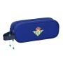 Trousse Fourre-Tout Double Real Betis Balompié Bleu (21 x 8 x 6 cm)