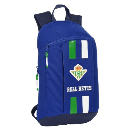 Sac à dos Real Betis Balompié Mini Bleu Blue marine (22 x 39 x 10 cm)