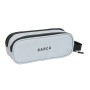 Trousse Fourre-Tout Double F.C. Barcelona Gris (21 x 8 x 6 cm)