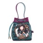 Sac Gorjuss Curiosity Gris Vert (19 x 21 x 12.5 cm)