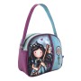 Sac à main Gorjuss Curiosity Violet Gris Vert (30 x 28,5 x 11,5 cm)