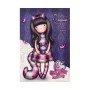 Ensemble de Papeterie Gorjuss Cheshire cat Violet