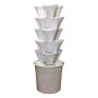 Kit de jardin vertical Irisana Terracota Ecogarden Plastique Terre cuite (45 x 45 cm)