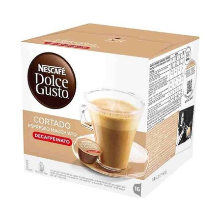 Capsules de café Nescafé Dolce Gusto Espresso Macchiato Decaffeinato (16 uds)