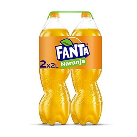 Boisson rafraîchissante Fanta Orange (2 x 2 L)