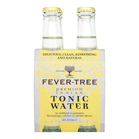 Boisson rafraîchissante Fever-tree Tonic Water Indian (4 x 20 cl)