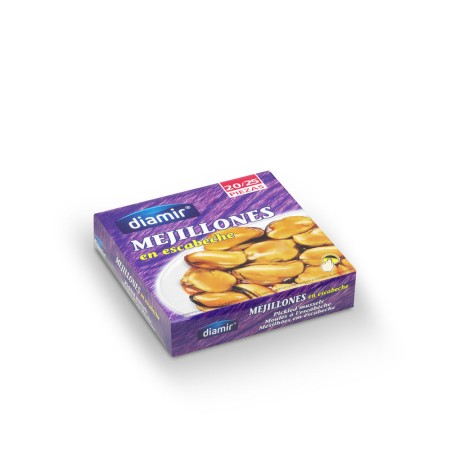 Moules à l’escabèche Diamir (160 g)