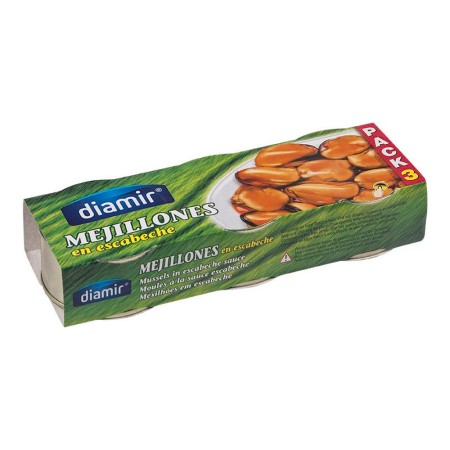 Moules à l’escabèche Diamir (3 x 80 g)