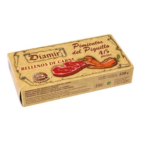 Poivrons Piquillo Diamir Remplissage Viande (220 g)