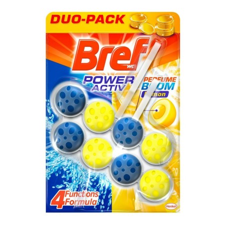 Nettoyant WC Bref Power Activ Citron (2 uds)