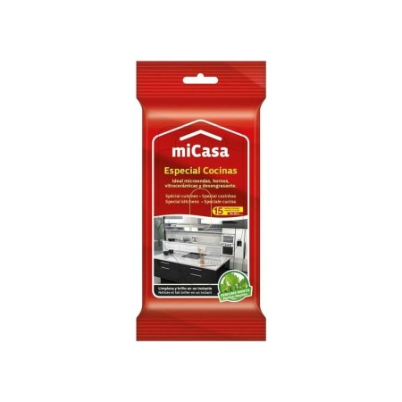 Sachets Lingettes Nettoyantes Stériles (Pack) Micasa Cuisine (15 uds)