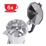 Cafetière Italienne Haeger Moka Aluminium