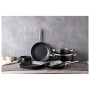 Wok Pixel Noir Acier inoxydable black Aluminium forgé (Ø 28 cm)