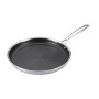 Poêle à crêpes Masterpro Acier inoxydable Aluminium Argenté (Ø 28 cm)