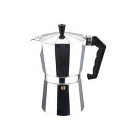 Cafetière Italienne San Ignacio Roma Aluminium Argenté Silver (6 Tasses)