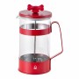 Cafetière à Piston Benetton Rainbow Rouge Acier inoxydable Verre Borosilicaté (600 ml)