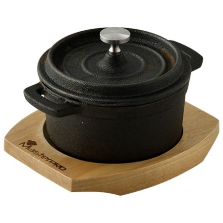 Casserole Masterpro Noir Fonte (Ø 10 cm)