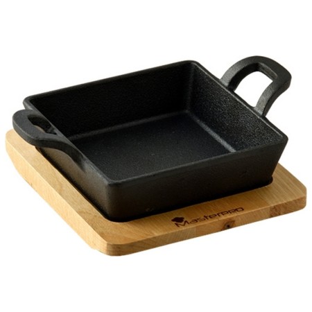 Plateau pour Four Masterpro Noir Fonte (12,6 x 18,5 x 3,6 cm)