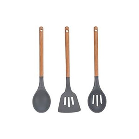 Ensemble d'ustensiles de cuisine Bergner Greener Marron Bois (3 pcs)