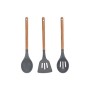 Ensemble d'ustensiles de cuisine Bergner Greener Marron Bois (3 pcs)