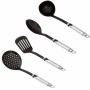 Ensemble d'ustensiles de cuisine Bergner Acier inoxydable Nylon (4 pcs)