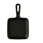 Poêle à Grilller Masterpro Noir Fonte (13,7 x 22,2 x 2,2 cm)