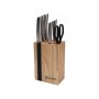 Ensemble de couteaux de cuisine et support Bergner Keops Bois Acier inoxydable (6 pcs)