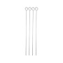 Ensemble de brochettes pour barbecue Bergner BBQ Acier inoxydable Argenté (4 uds)