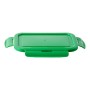 Boîte à lunch Benetton Rainbow Vert polypropylène Verre Borosilicaté (840 ml)