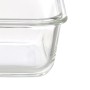 Boîte à lunch hermétique Benetton Bleu Plastique Verre Borosilicaté 690 ml