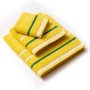 Ensemble de serviettes de toilette Benetton Jaune (3 pcs)