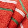 Ensemble de serviettes de toilette Benetton Rouge (4 pcs)