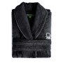 Peignoir de bain Benetton Noir 100 % coton 360 g/m²