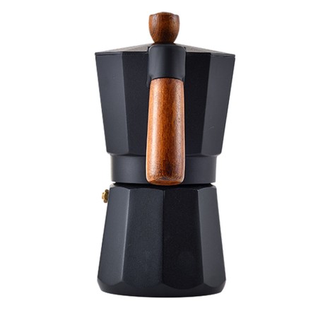 Cafetière Italienne Masterpro 6 Tasses Bois de hêtre Aluminium