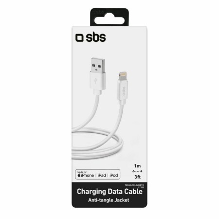 Câble de Données/Recharge avec USB SBS TECABLPOLOLIG89W