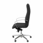 Chaise de Bureau Caudete P&C BPIELNE Cuir Noir